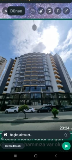 Sale new building 3 rooms 125 m²,  Insaatchilar m.