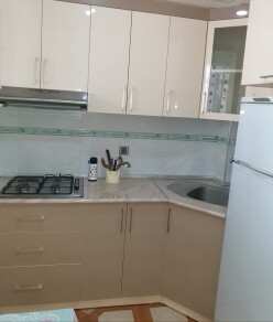 Near İnşaatçılar Metro Station, 2-room new apartment, 60 m² – For Sale