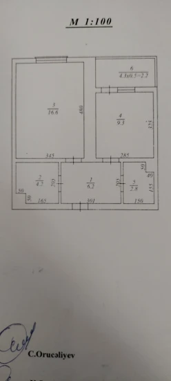 Satılır yeni tikili 1 otaqlı 40.4 m², Yasamal q.