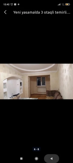 Satılır yeni tikili 3 otaqlı 85 m², Yeni Yasamal q.