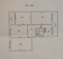 Satılır köhnə tikili 4 otaqlı 100 m², İnşaatçılar m.